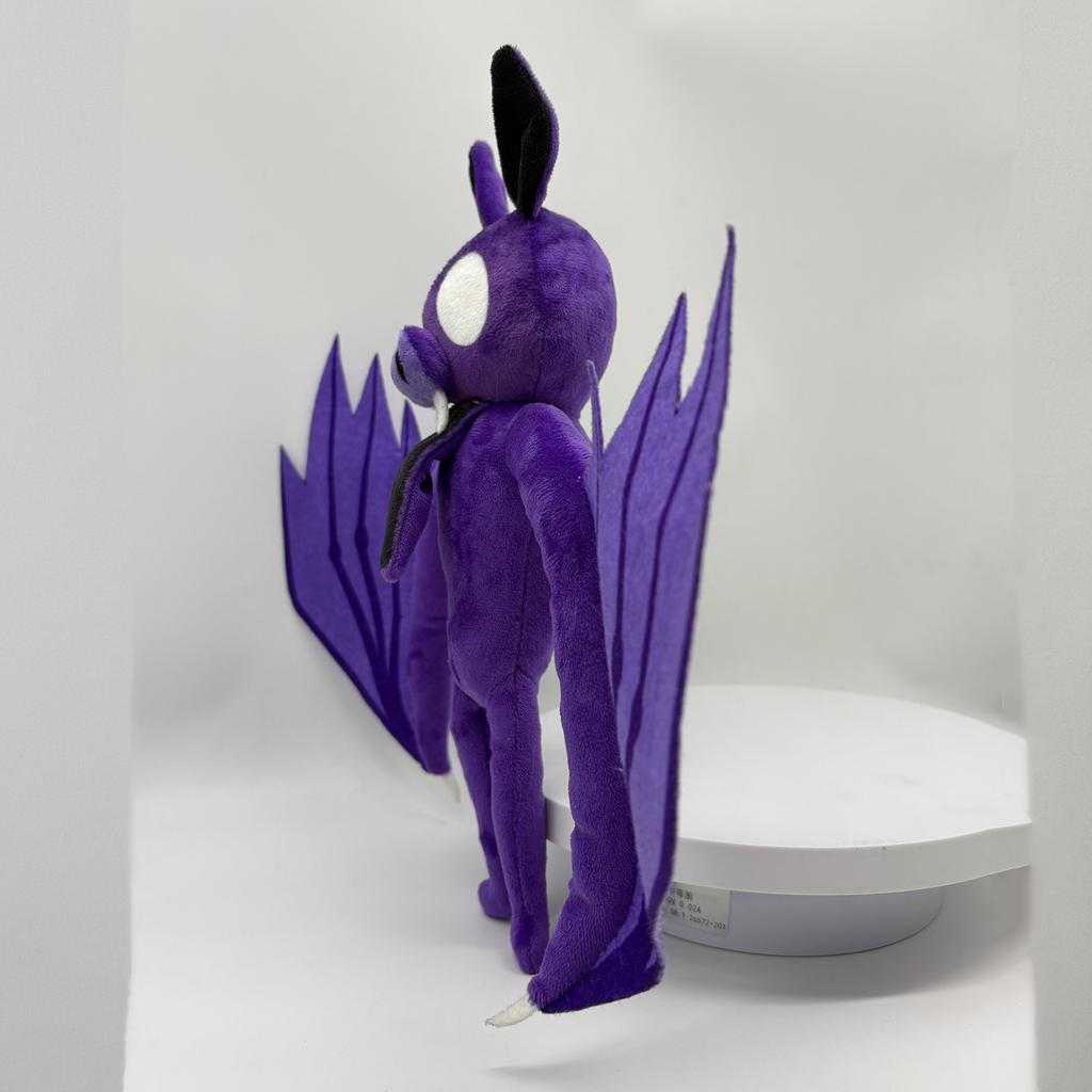 Purple Bat 99 Night Plush Toys Peripherals Game 99 In The Forest Bat Wing Stuffed Dolls Holiday Gifts Room Party Decoration