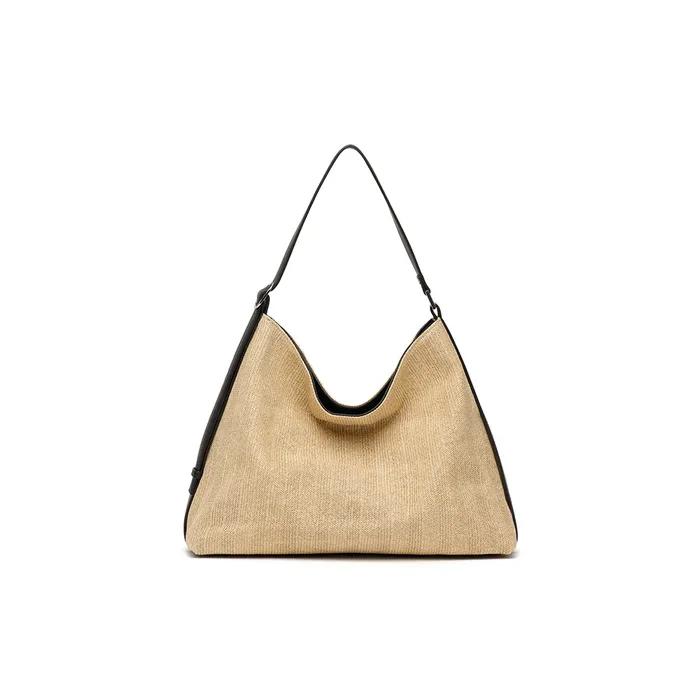 [Worn by Pi Han-ah] [Summer] La Nuit Bag [Raphia Beige] Raffia Net Bag