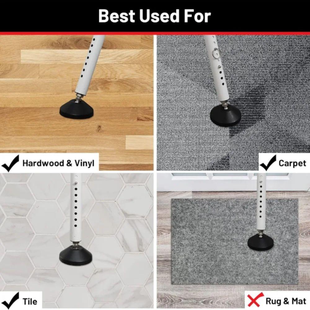 Adjustable Door Security Bar Sliding Doors Door Stopper Anti-Theft Bar Apartment Security