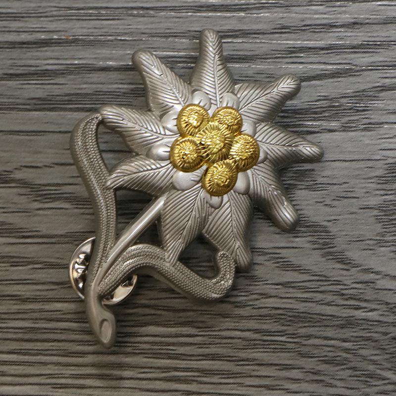 

Значок Металлическая Медаль Горный Эдельвейс - Доступны версии 39 и 14