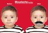 Moustache Pacifier Pacifier [Used]