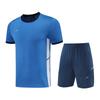 Mens Quick-Dry Sport Set Running Gym Training Short Sleeve Top Shorts Breathable Athletic Wear