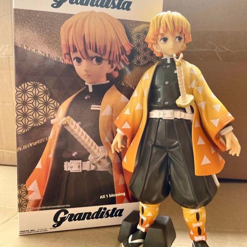

Demon Slayer Agatsuma Zenitsu Action Figuremodel Ornaments Huge Group Vertical Jingpin Collectible Toys