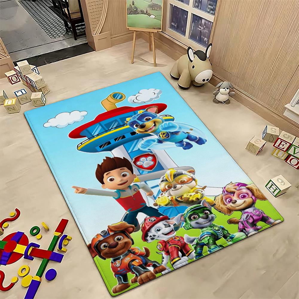 Paw Patrol Rescue Mission Indoor Rug Soft Nonslip Carpet For Living Room Hallway Balcony Home Decor Great Holiday Gift