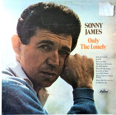 LP Record SONNY JAMES - Only The Lonely SY4507 Capitol Records US Folk Used