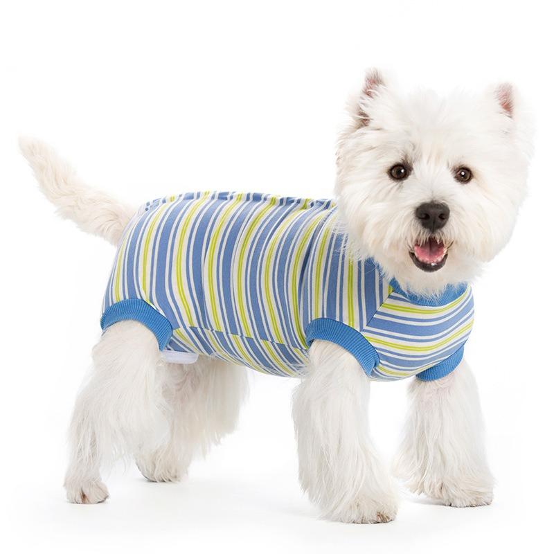 Pet Dog Clothes, Thin Belly Protection Vest, Anti-cold Back Breasted Female Dog Male Dog Sterilization and Weaning Post-operative Clothes