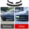 For Tesla Model 3 2024-2026 Accessories Bumpers Front Lip Front Bumper Diffuser Spoiler Wing for Model 3 Highland Accessories