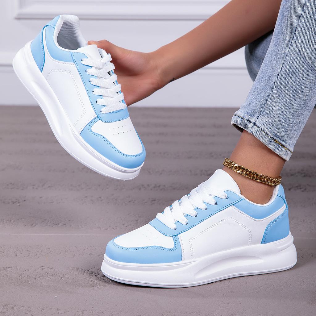 Large size spring autumn leather surface new casual sports shoes youth casual board shoes