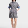 FILA Heritage Vintage Sports Versatile Comfortable Short Sleeve Dress Women dresses Cloudy-Gray F11W628320FDY