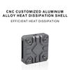 Aluminum Alloy Heat Dissipation Housing Case For O4 Air Unit Lens Cover Video Transmission Heat Sink Lightweighted
