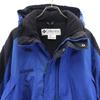 Columbia 3WAY Nylon jacket LL Blue Padded liner for outdoor use Men's Used