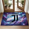 Juventus FC Design Crystal Velvet Rug Soft Decorative Mat for Bedroom Entrance
