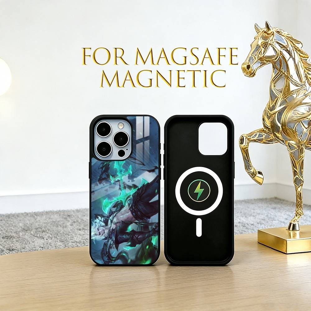 Ruined King Phone Case For iPhone17,16,15,14,13,12,11 Plus,Pro Magnetic For Magsafe Wireless Charging