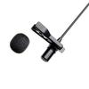 Nicama LVM7 Mini Clip-on Microphone, Pin Microphone, Condenser Microphone, Omnidirectional, High-Performance, for DSLR Cameras, Camcorders, Audio