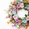 Fascinating Handcrafted Silk Daisy Wreath Adds A Touch Of Natural Charm To Your Space Ideal For Festivals And Gatherings