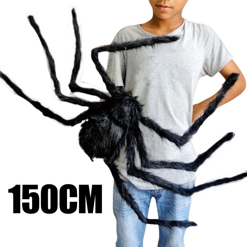 Halloween Spider Web Lights Spider Net LED String Lights with 8 Lamp Mode for Haunted House Halloween Home Window Wall Decor