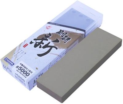 Pierre à aiguiser japonaise Naniwa Goken #5000 NA-0500 210×70×15mm Pierre de finition Splash & Go