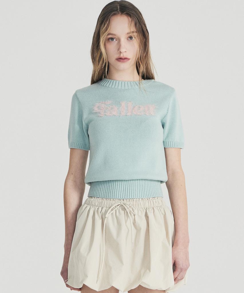 FALLETT Story Logo Summer Knit Ivory