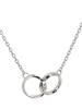 [Daniel Wellington] Women's Silver Elan Unity Necklace DW00400167 [Parallel Import]
