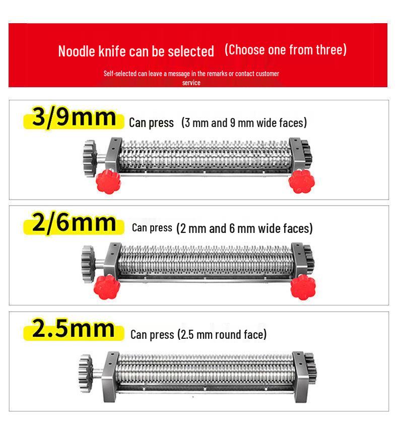 Dual-Use Electric Noodle & Dough Pressing Machine