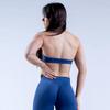 Seamless Waist Yoga High Waist Butt Lifting Compression Sports Bra Shorts Leggings Set Women Running Training Outfit