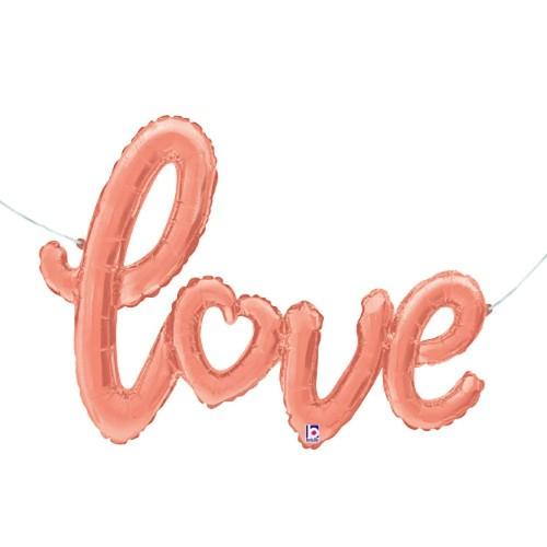 Betallic Love Letters Foil Balloon
