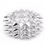 Three-row Punk Style Bracelets Y2K Jewelry Goth Rock Bangle Cool Rivet Cone Bracelets  Hip-hop