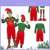 Adorable Christmas Elf Costume For Kids And Adults Soft Fabric Cosplay Outfit