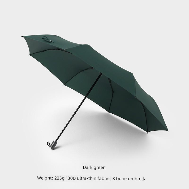 Foreign Trade Ultra-Light Carbon Fiber Extra Large 115cm Double One-Spin Dry Quick-Drying Water-Repellent Couple Men and Women Three-Fold Umbrella