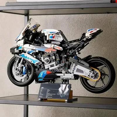 1920 STÜCKE Technisch Super Speed M 1000RR Motorrad MOC Baustein Kompatibel Motorrad Modell Fahrzeug Bausteine Spielzeug Geschenke