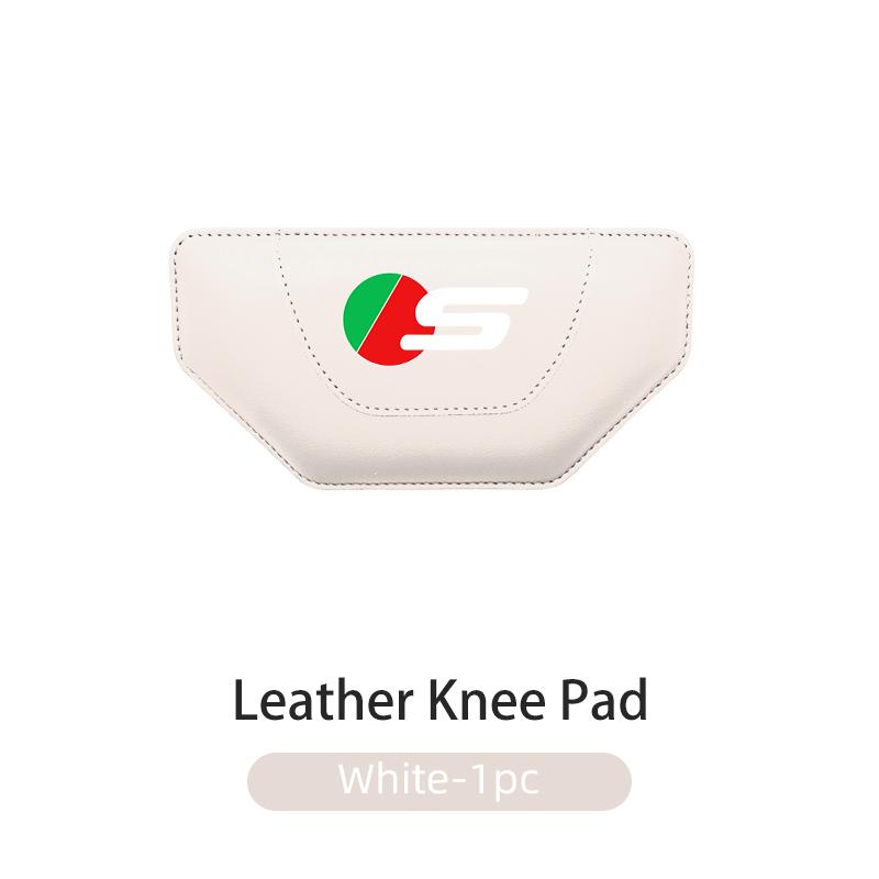 Car Interior Leg Knee Rest Pads Leather Cushion For Jaguar XF XJ XE XK S-Type F-Type X-Type F-Pace I-Pace E-Pace PP23