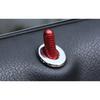 Fit For Benz GLK 2009 2010-2015 Red Aluminum Inner Door Lock Down Bolt Trim 4PCS