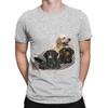 Labrador Retriever in Art Graphic 100 Cotton TShirt Labrador Retriever Tops Tees For Unisex