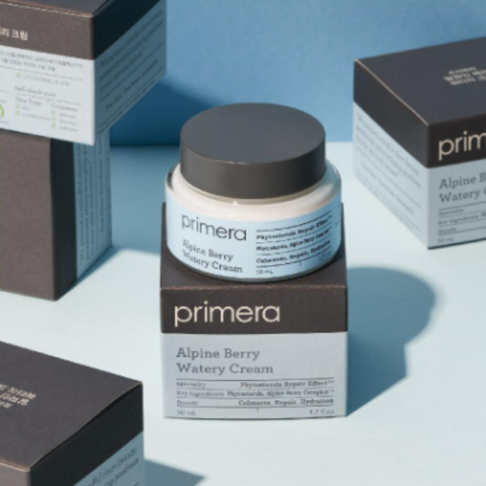 Primera Alpine Berry Watery Cream 50ml Jar – Antioxidant Hydrating Moisturizer