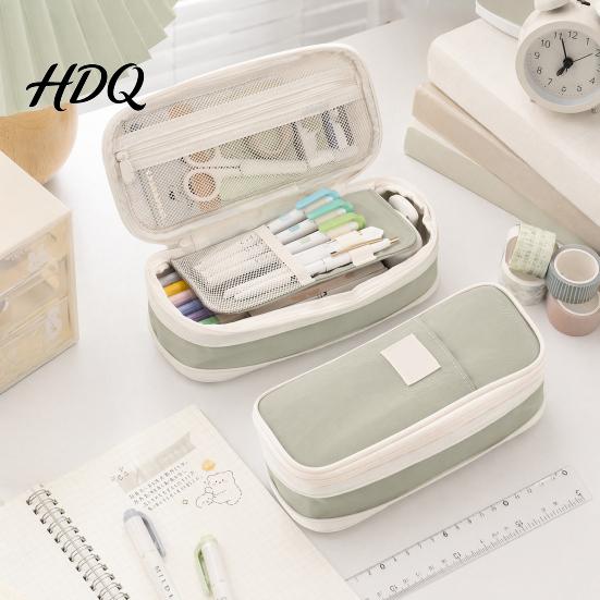 Multifunctional Pencil Case Case Large Capacity Adjustable Bag Retractable Stationery Storage Scratch