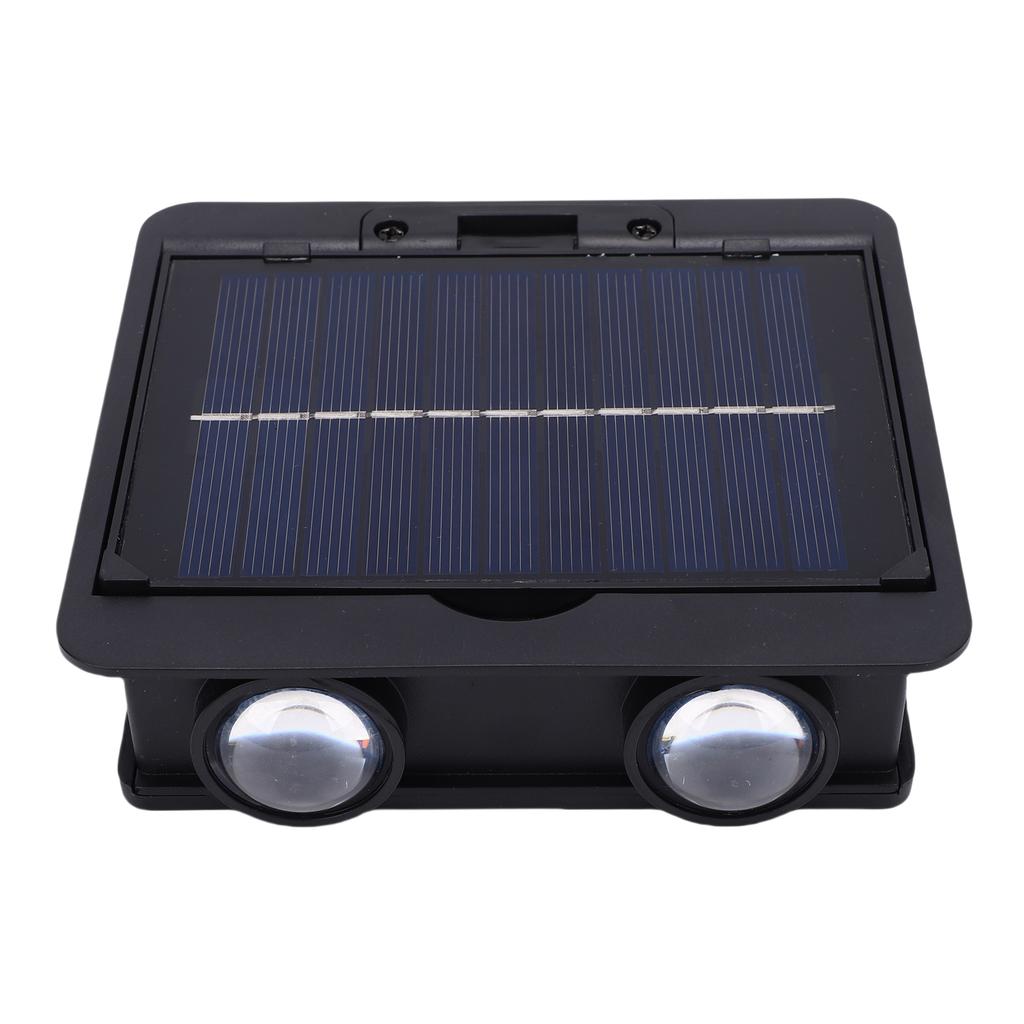 LED Solar Wall Light High Brightness IP67 Water Proof Solar Powered Wall Light for Fence Outdoor Garden