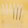 Gel Shell Ballpoint Transparent Case Simple Styple Pen Shell Cover Office School Stationery