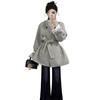 Women's Korean Wool Coat, 2025 Winter Hepburn Style, Petite & High-End Versatile Jacket