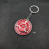 Naruto anime adorable keychain peripheral three magma marleidoscope Sharingan logo rotatable keychain pendant keyring cartoon