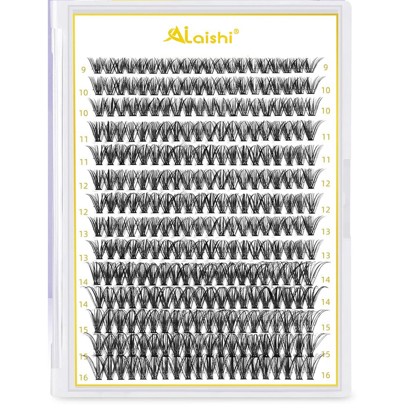 

280шт. пучковых ресниц i 40D D Curl - мягкие и натуральные накладные ресницы для самостоятельного наращивания ресниц 9-16mm MIX