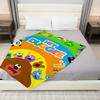 H-HeyS-ES D-Dug-geeS-ES Cartoon Cute Blanket Throw Super Cosy Plush Living Room Sofa Couch Childish Birthday Gifts