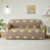 Armchair Corner Sofa Cover Leaves Stretch Sofa Cover Couch Cover Slipcovers Chaselong Protector for Pets and Kids Fully Wrap