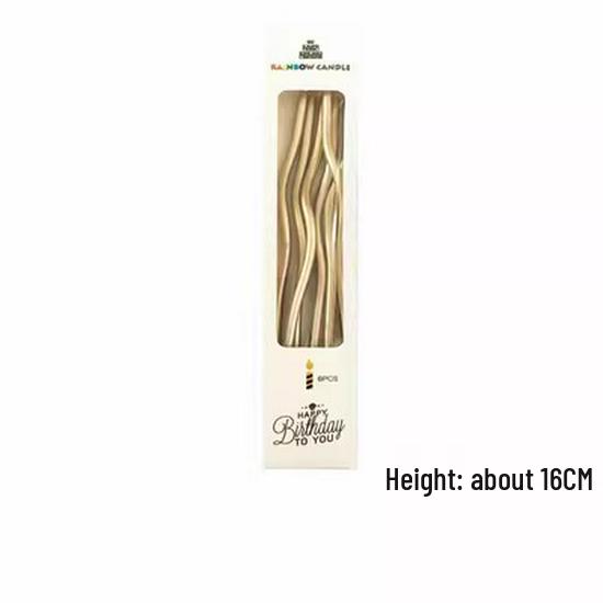 Gold Number Candles for Birthday Cake: Individually Bagged Cake Toppers for Children's First Birthday Decorations