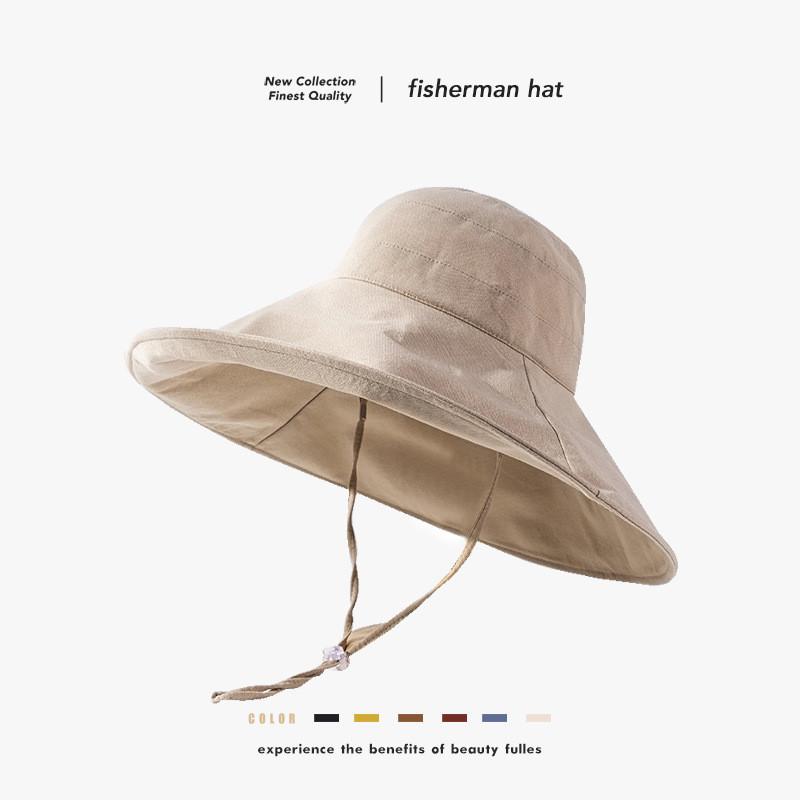 Womens Uv Protection Sun Hat With Large Brim Cotton Linen Summer Outdoor Travel Accessory