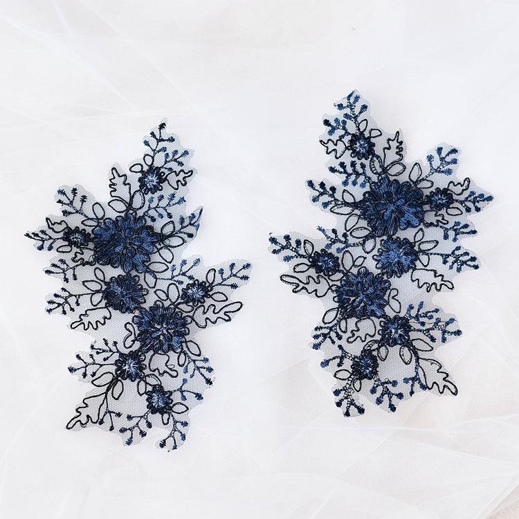 Embroidery Car Bone Lace Lace Book White, Bridal Headgear Handmade Diy Material, Wedding Dress Decoration Accessories