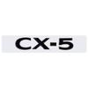 3D ABS CX-4 CX-5 Car Letter Badge Logo Trunk Decorative Sticker For Mazda 3 6 2 Axela CX30 CX7 Atenza Demio CX3 CX9 Accessories kyljh99