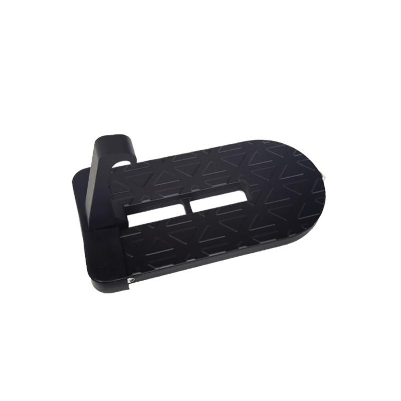 Foldable Car Door Step - Aluminum Alloy Anti-Skid Multi-Functional Step With Safety Hammer Roof Rack Hook