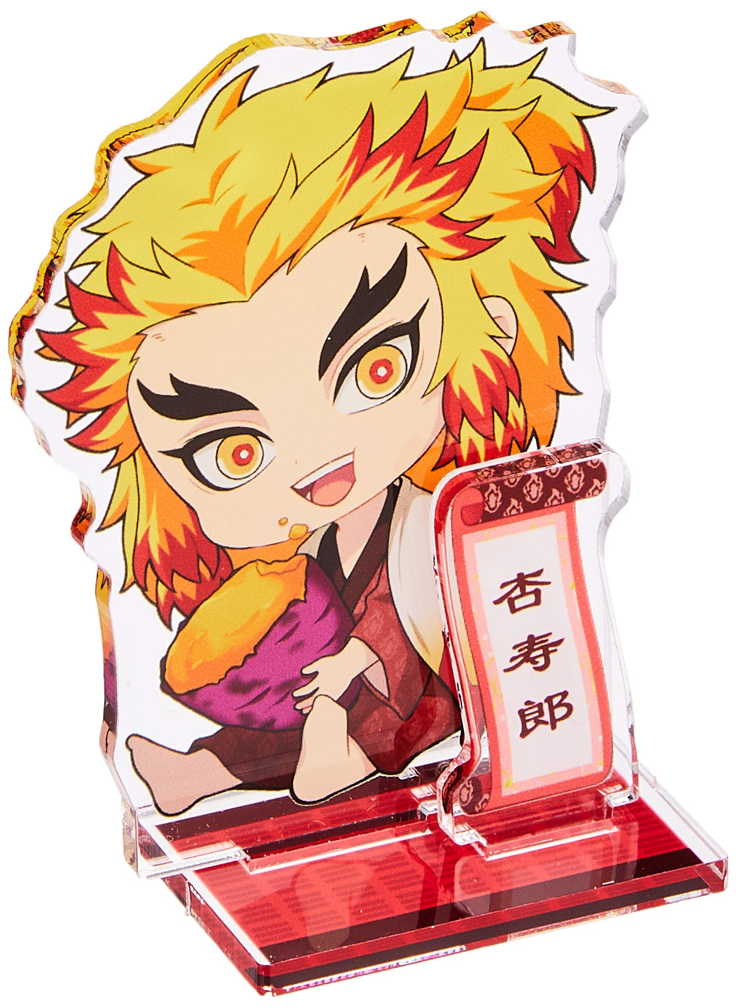 

Bell House Demon Kimetsu no Yaiba Rengoku Kyojuro Gyugyutto Acrylic Figure 4th Edition Slayer (Sweet Potato)