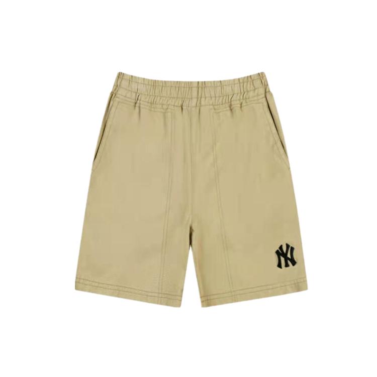 MLB Casual Shorts Unisex Khaki Moderate 31SMU1131-50B XS