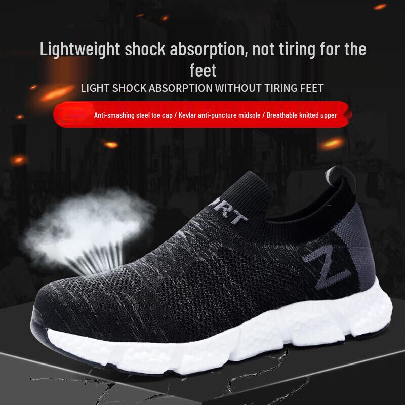 Men s Anti-Smash Puncture-Proof Safety Work Shoes 41